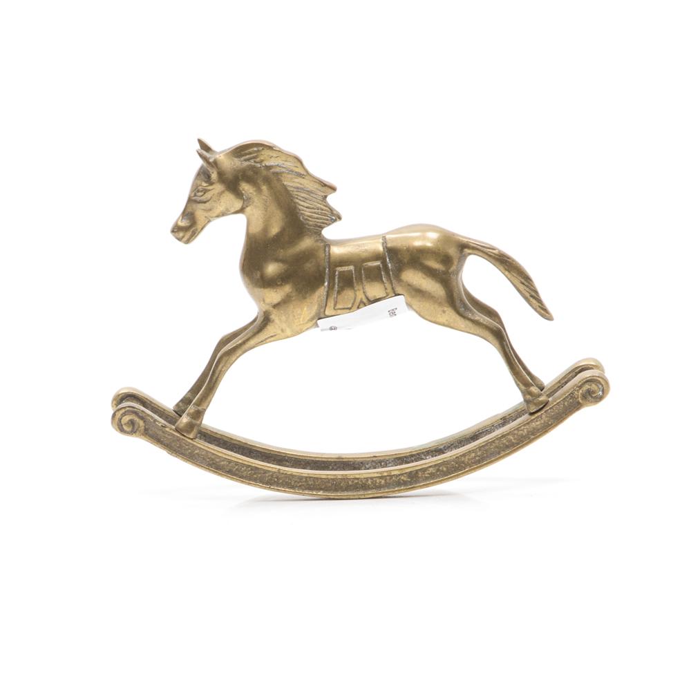 Gold Small Rocking Horse (A+D)