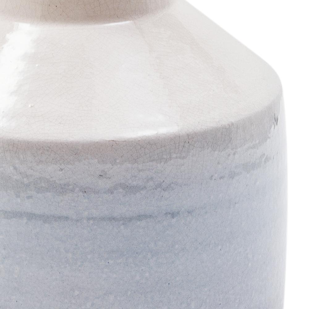 White Ceramic Stump Vase (A+D)