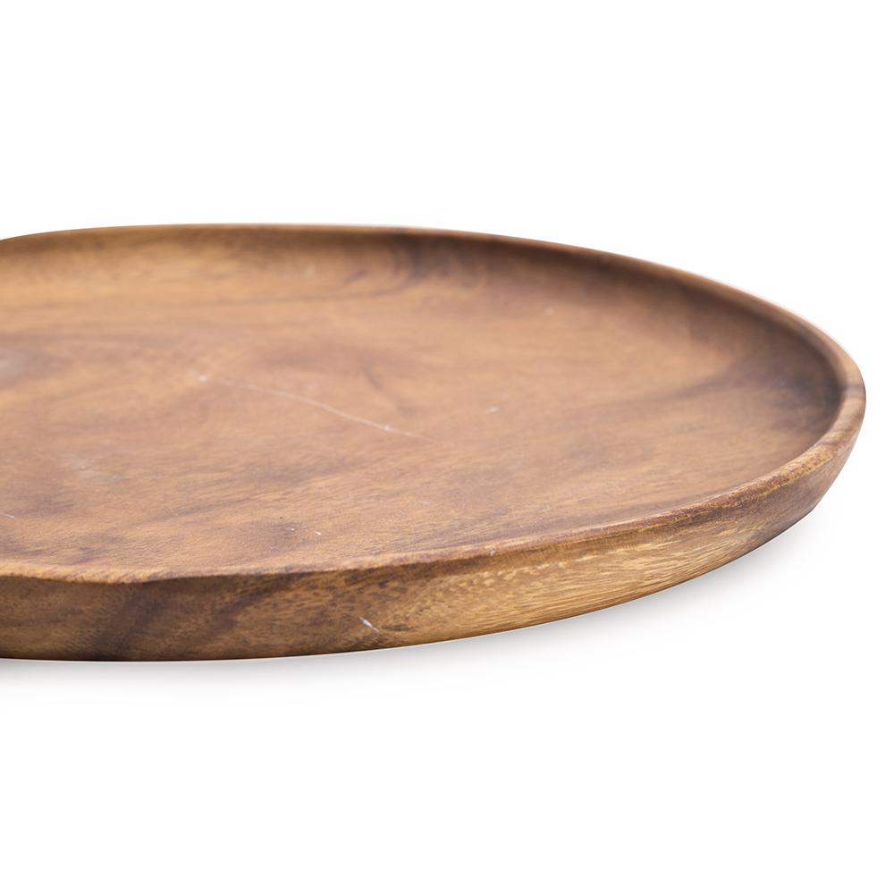 Wood Dark Plate large (A+D)