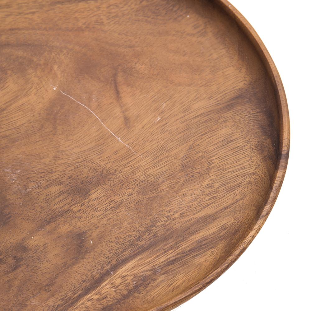 Wood Dark Plate large (A+D)