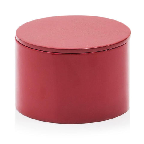 Red Lacquered Round Box (A+D)