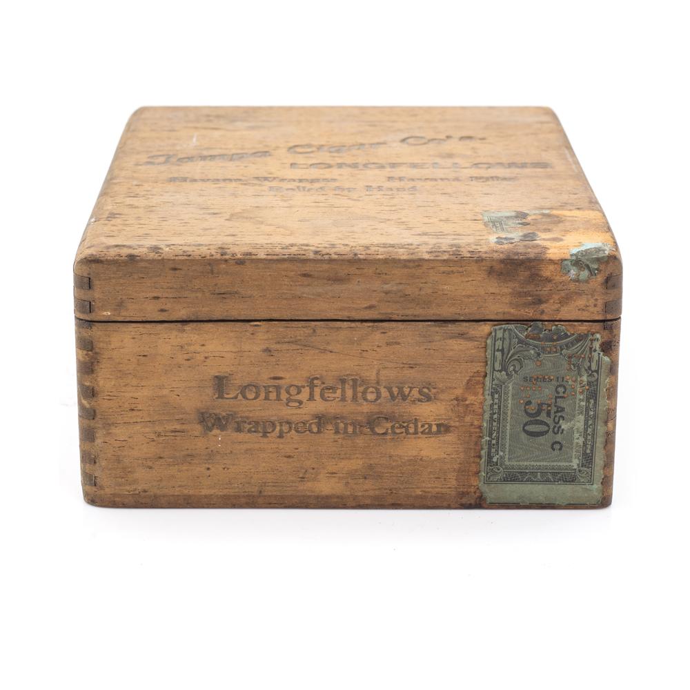 Wood Light Rustic Tampa Cigar Box (A+D)
