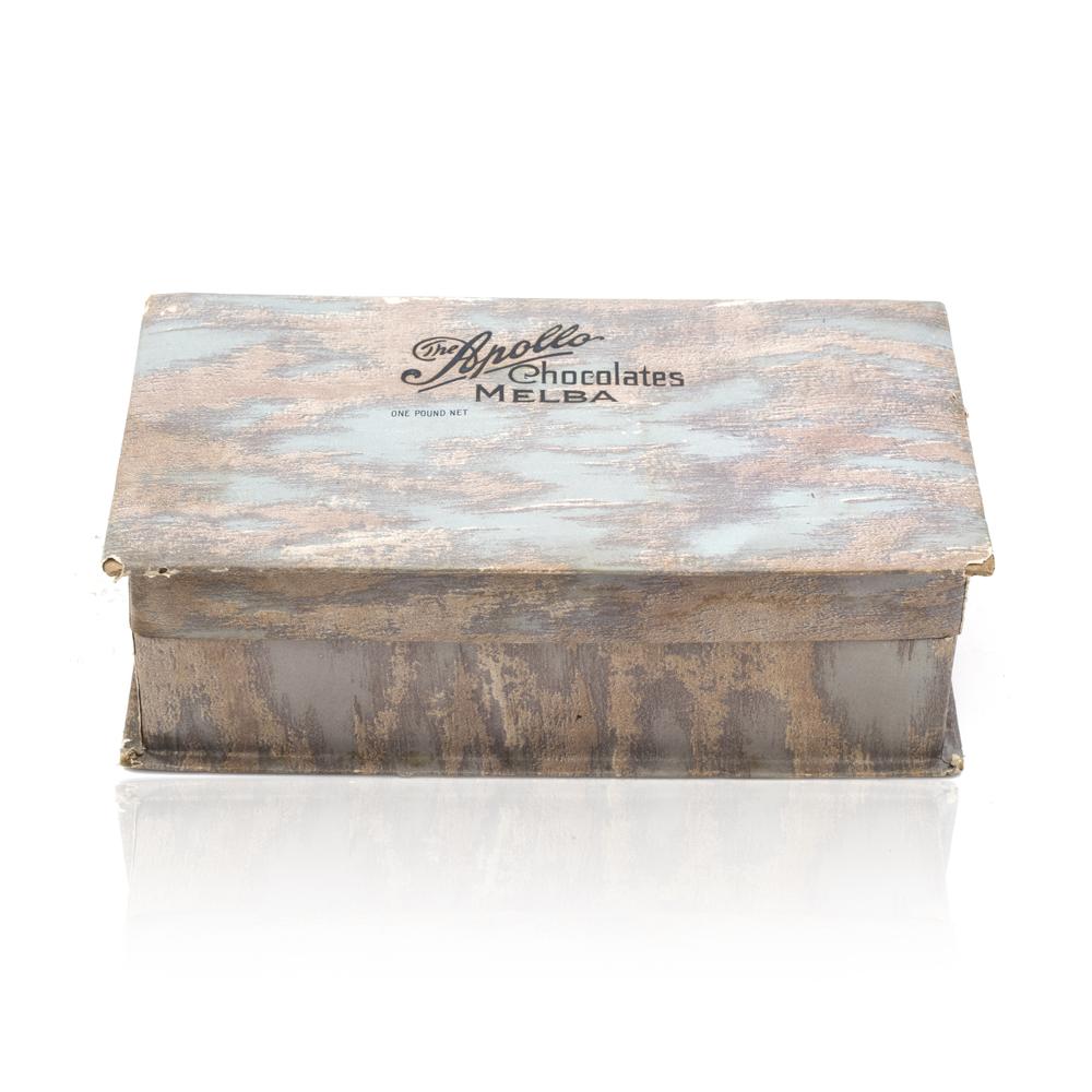 Grey Vintage Button Box (A+D)