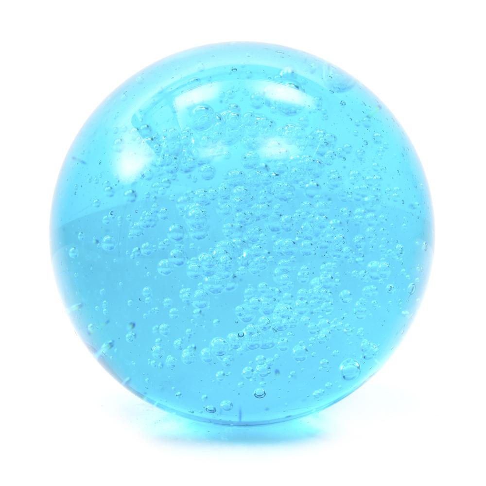 Blue Aqua Glass Sphere (A+D)