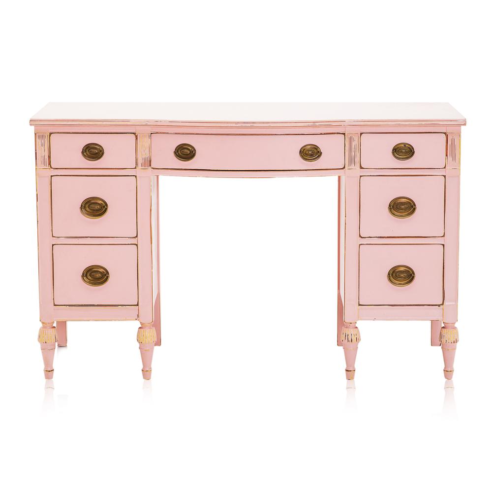 Pink Shabby Chic Vanity / Desk