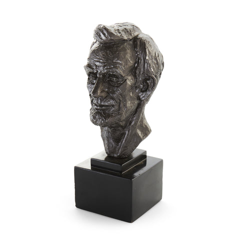 Metal Abraham Lincoln Bust