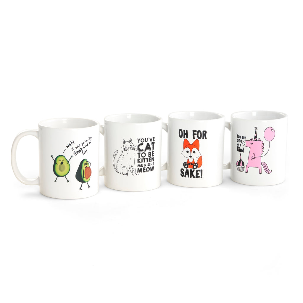 Novelty Mugs with Characters Set