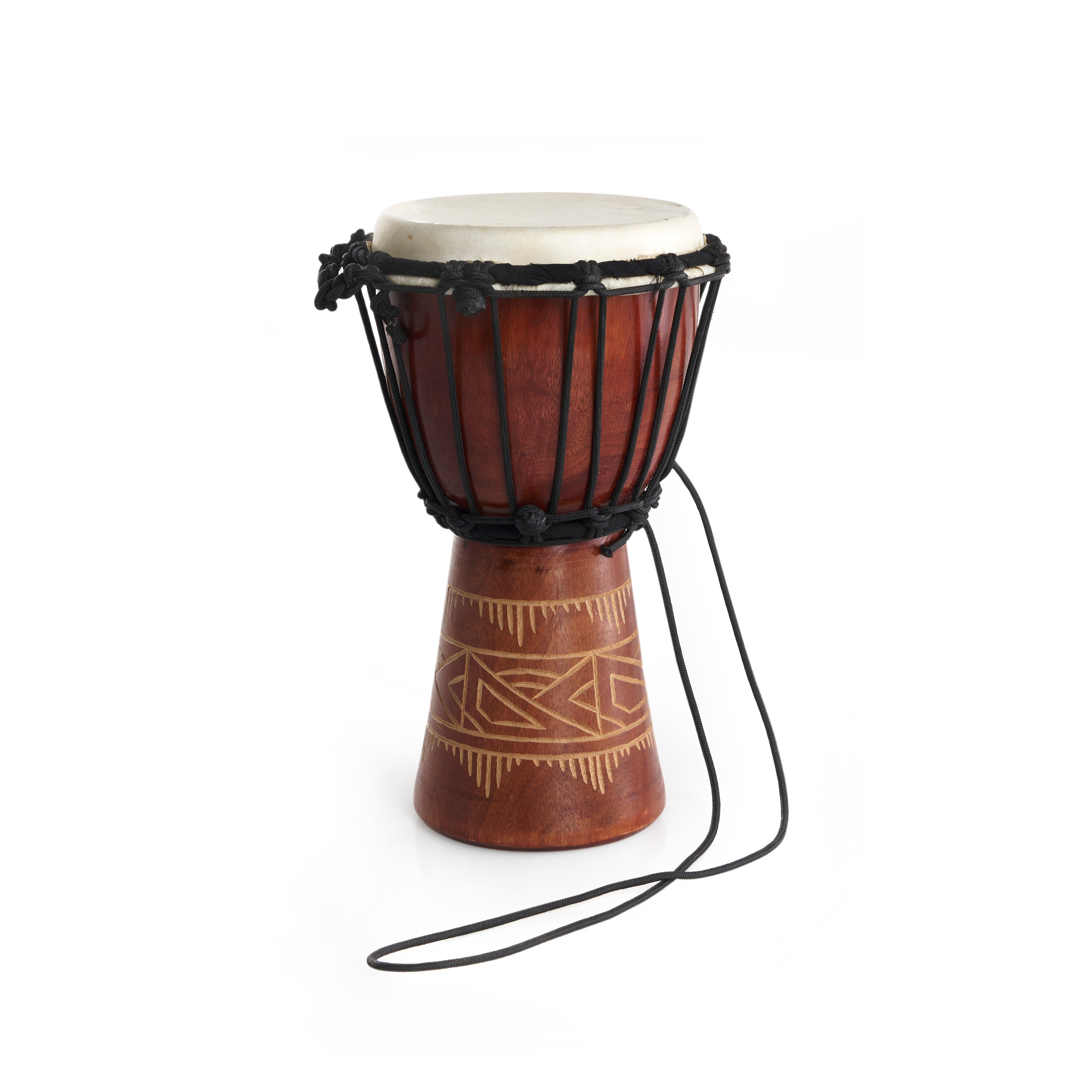 Wood Djembe Drum - Gil & Roy Props