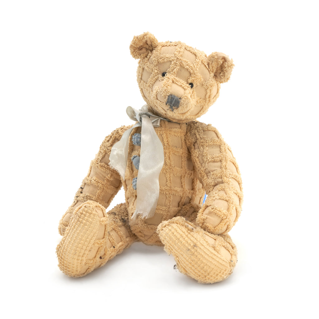 Beige Teddy Bear with Tie