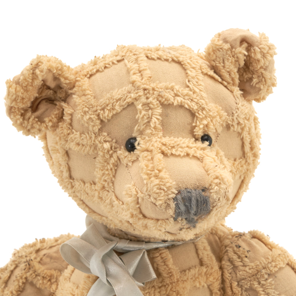 Beige Teddy Bear with Tie