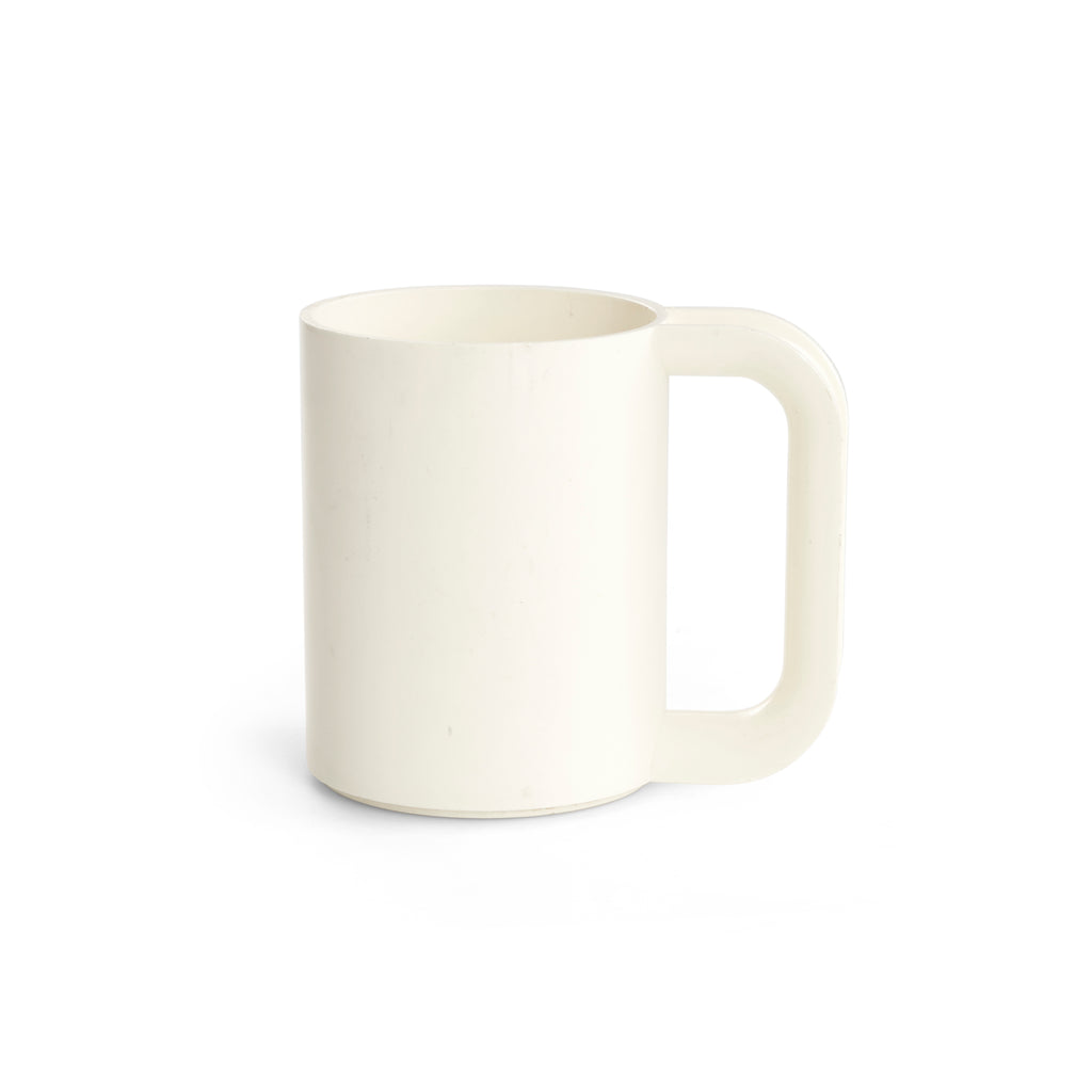 White Plastic Mug