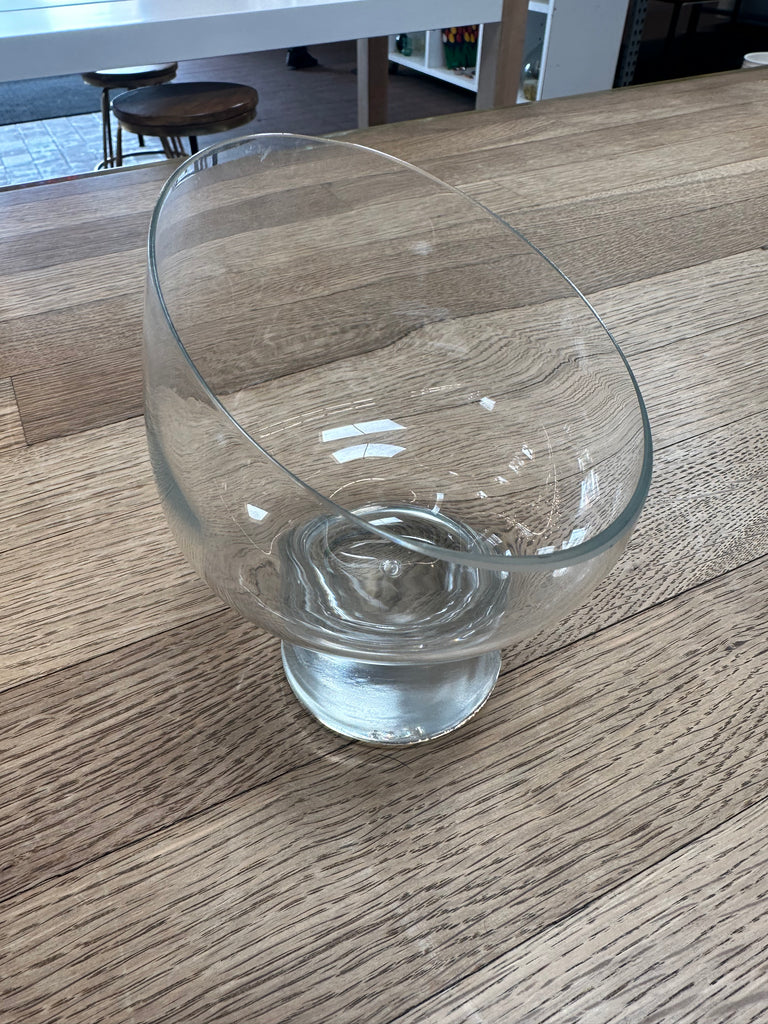 Asymmetrical Glass Cup