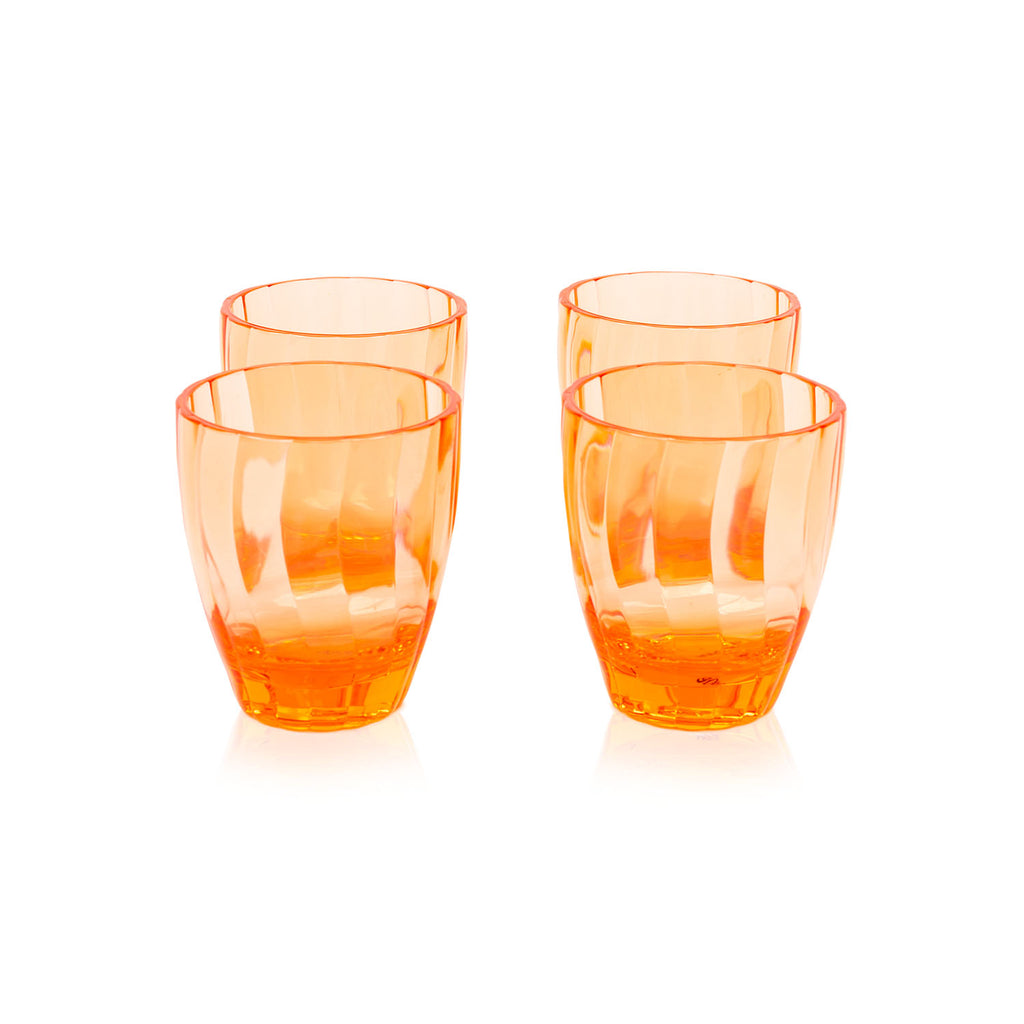 Orange Plastic Cup