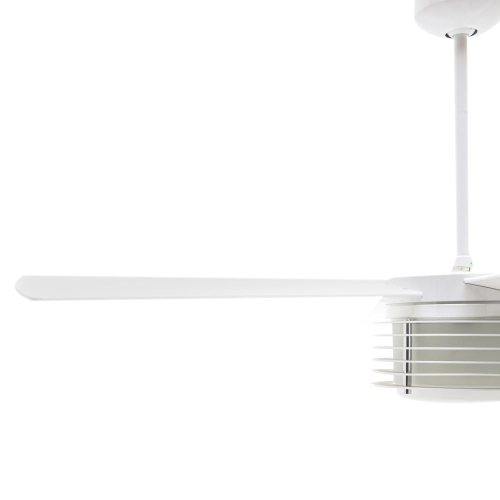 White Contemporary Ceiling Fan