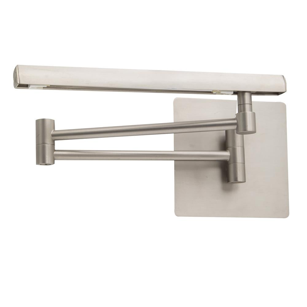 Silver Articulating Metal Wall Sconce