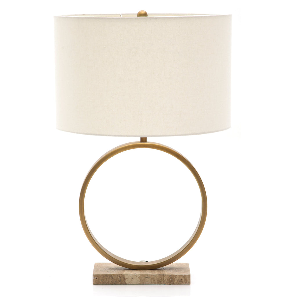 Gold Ring Table Lamp