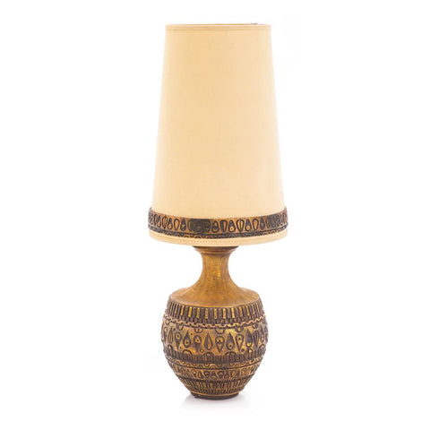 Primitive Gold Table Lamp