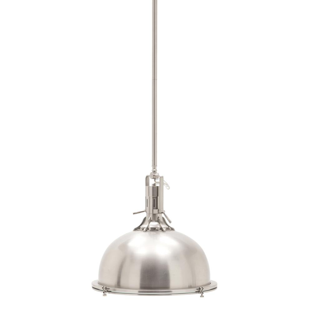 Rounded Chrome Dome Industrial Pendant