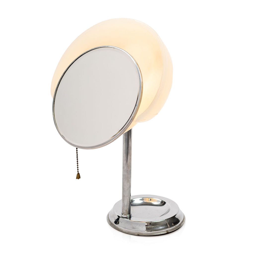 SIlver Vintage Vanity Desk Mirror Lamp