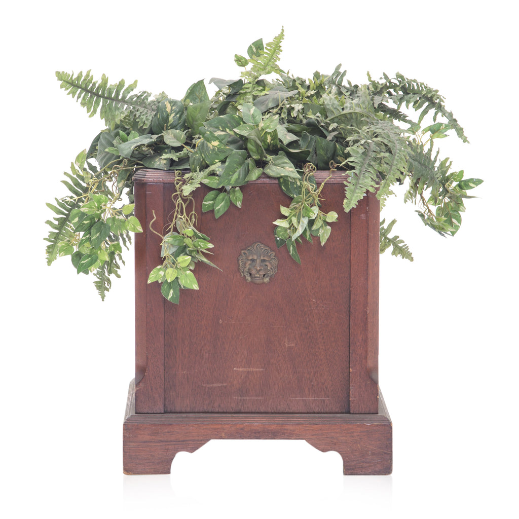 Solid Square Wood Planter