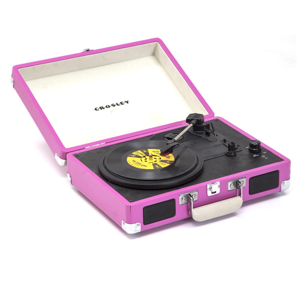 Purple Record Player