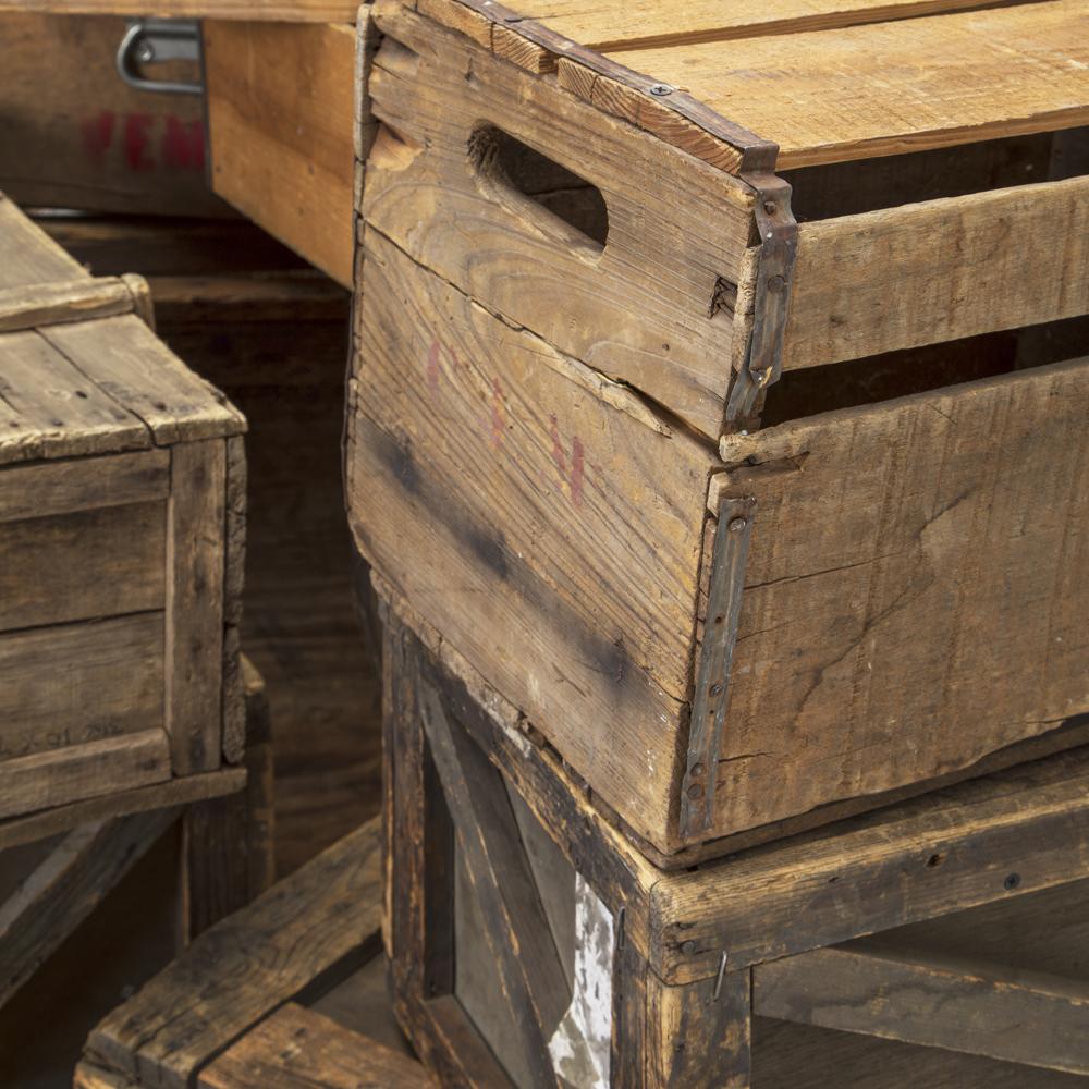 Wood Assortment of Crates
