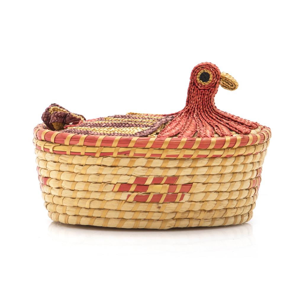 Woven Bird Basket