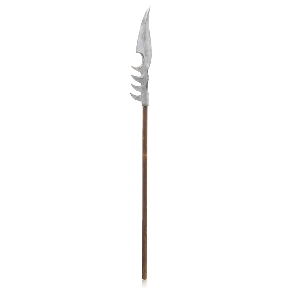Silver Tipped Wood Prop Spear