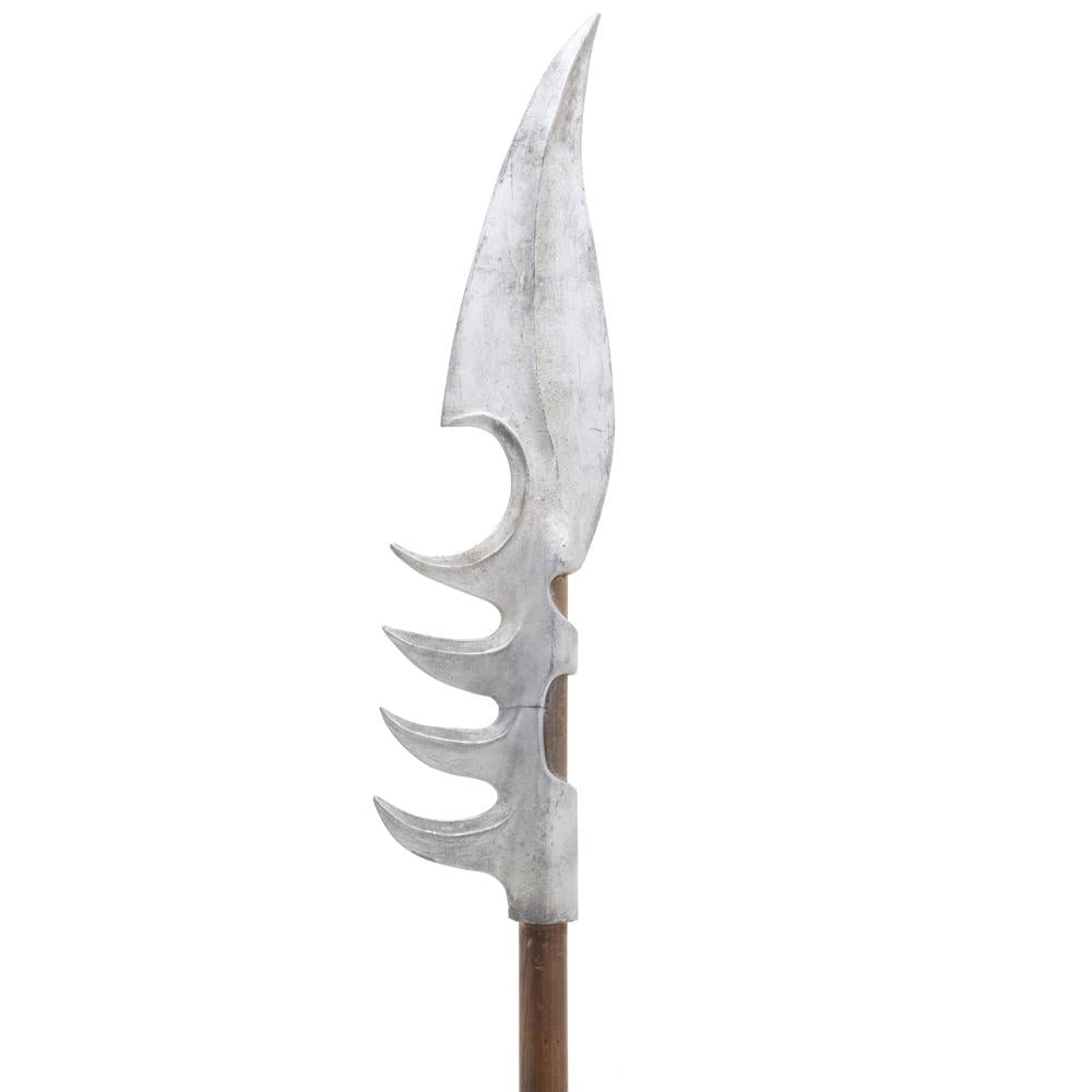 Silver Tipped Wood Prop Spear