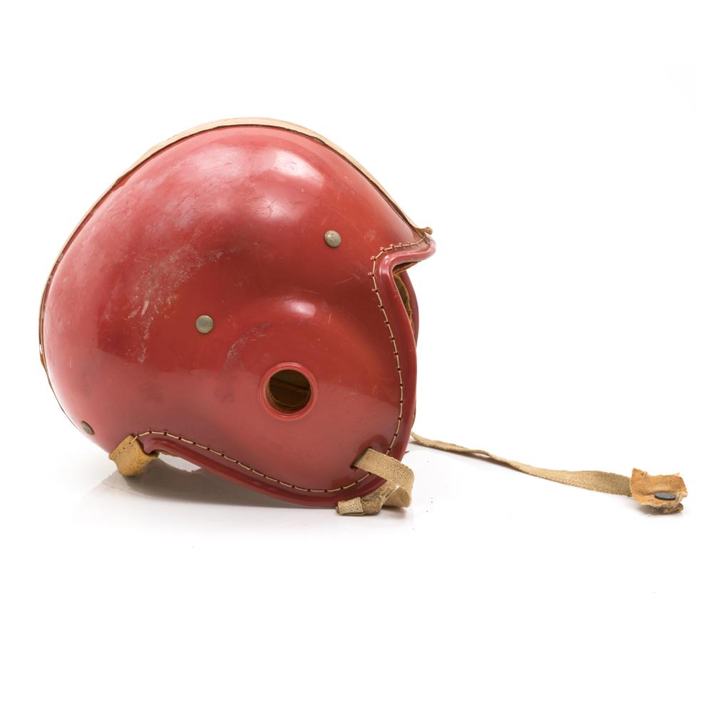 Vintage Red Football Helmet