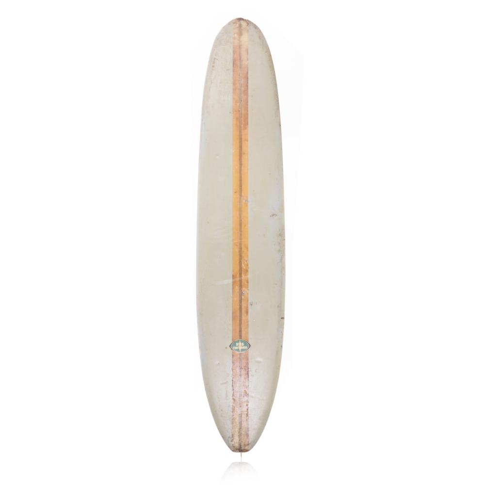 Vintage Green Surfboard