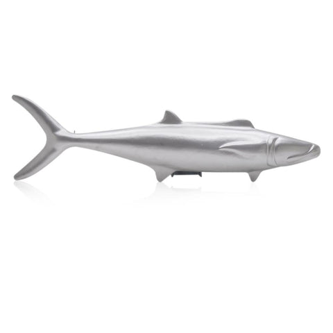 Long Silver Painted Fish