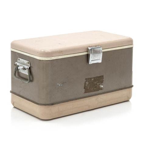 Vintage Grey Beige Cooler