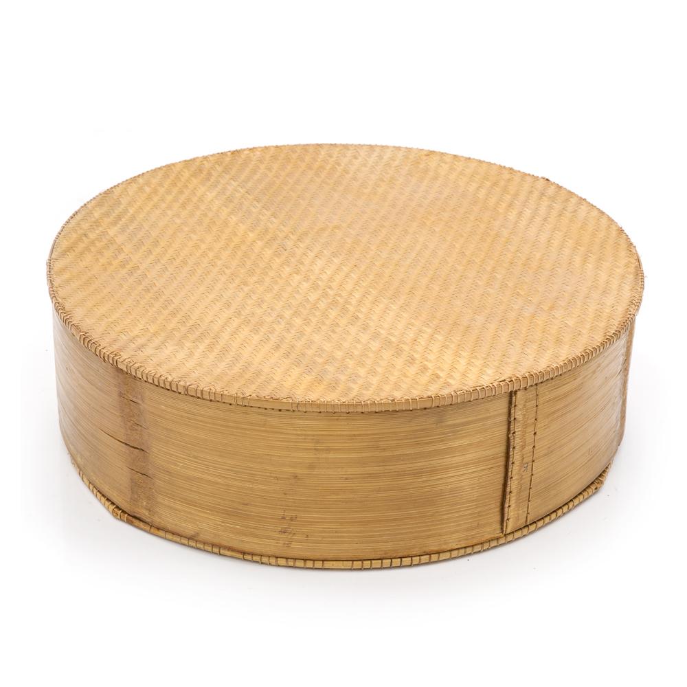 Wood Hat Box