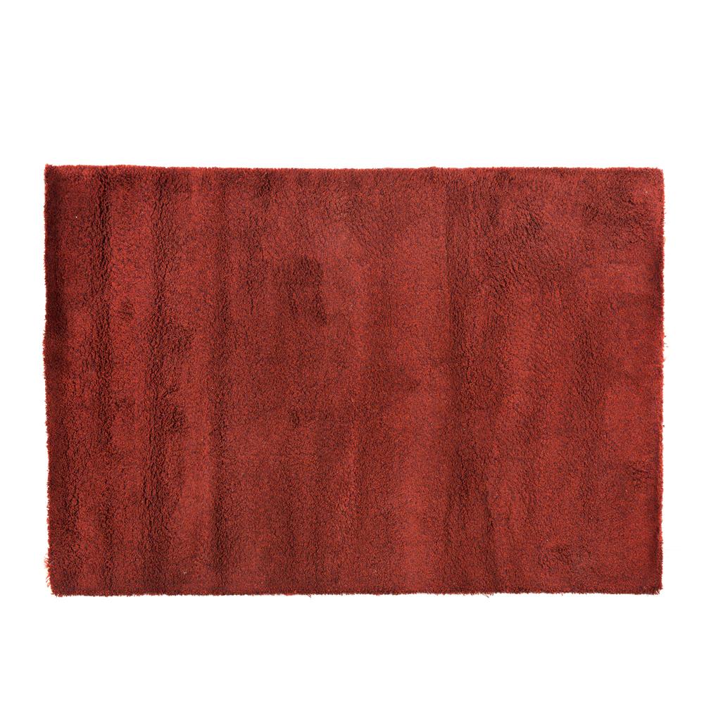 Linear Ribbed Maroon Rug Small Maroon-Red High Pile Rug - Gil & Roy Props