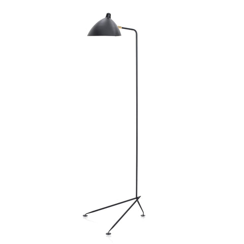 Black Mouille Modern Floor Lamp