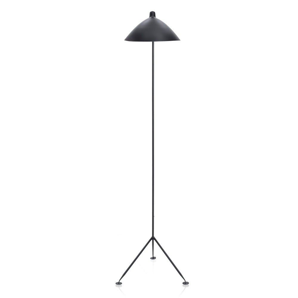 Black Mouille Modern Floor Lamp