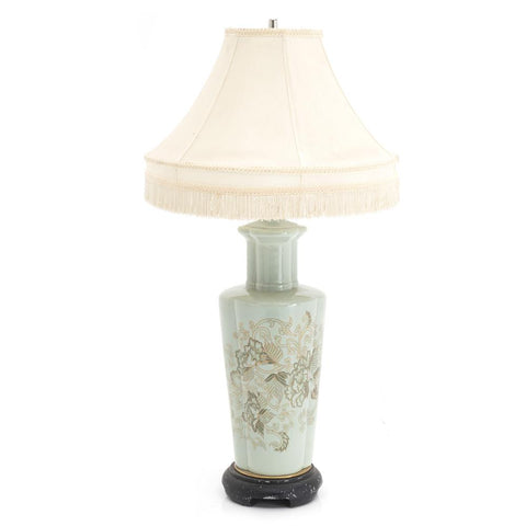 Green Neoclassical Style Lamp
