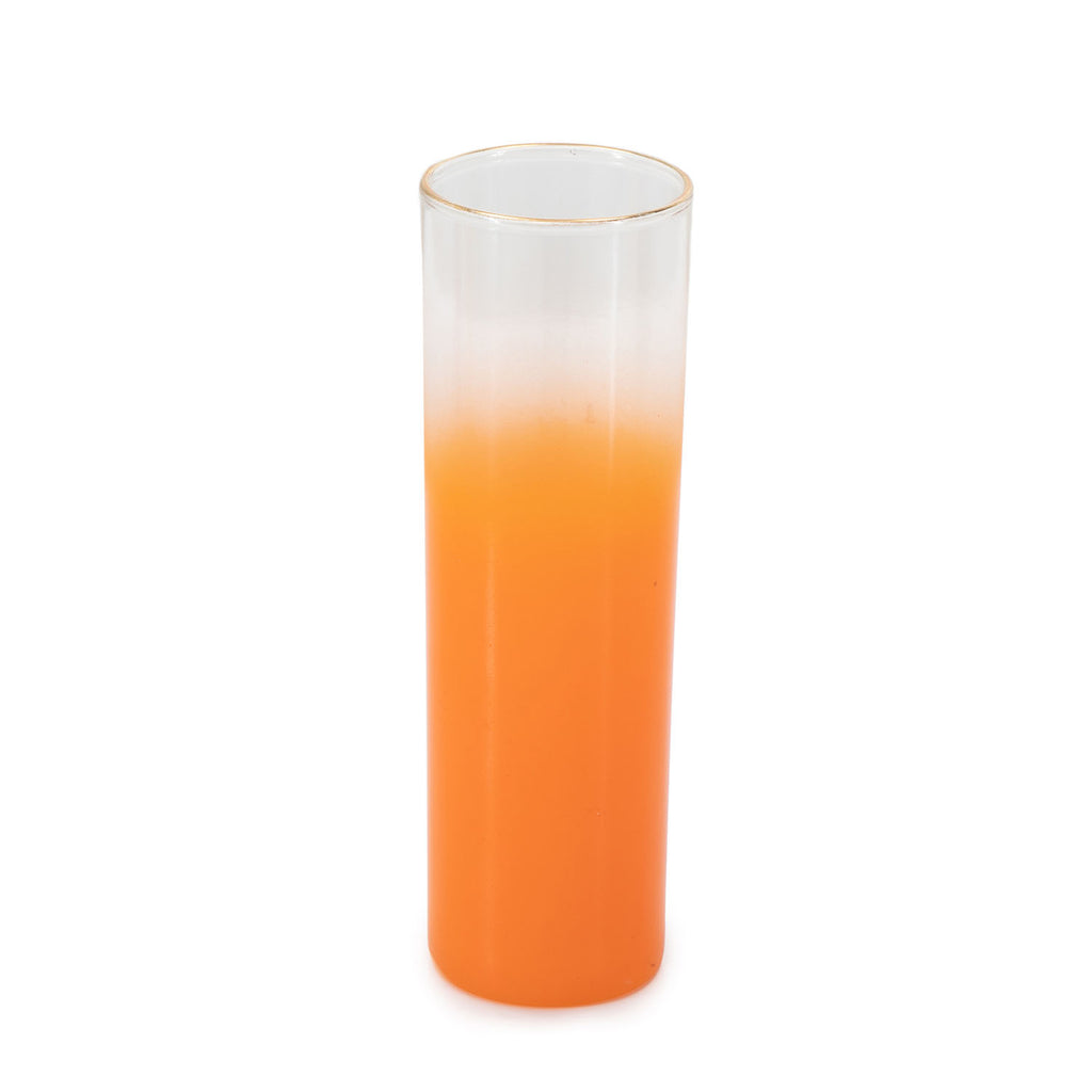 Orange - Red - Yellow Ombre Highball Glasses