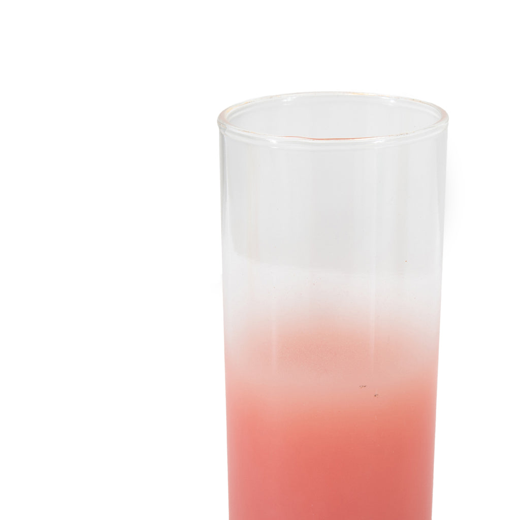 Orange - Red - Yellow Ombre Highball Glasses