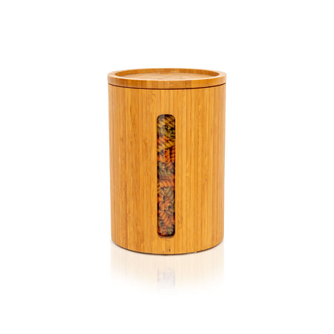 Wood Bamboo Spice Container - Medium