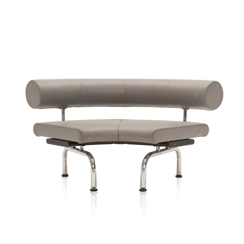 Modern Grey Airport Lounge Sectional Seating Piece