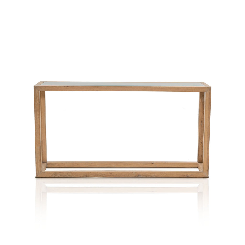 Wood Light Thin Console Table