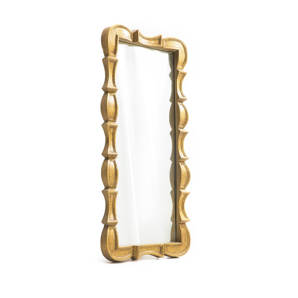 Gold Carved Frame Tall Wall Mirror