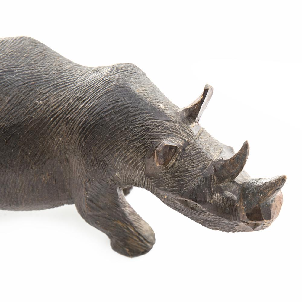 Black Toy Rhino (A+D)
