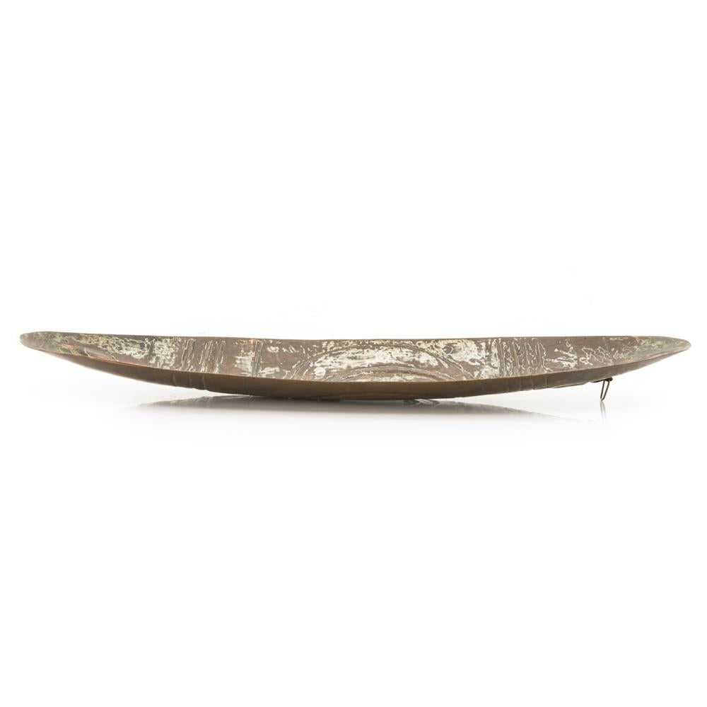 Copper Oval Tray (A+D)