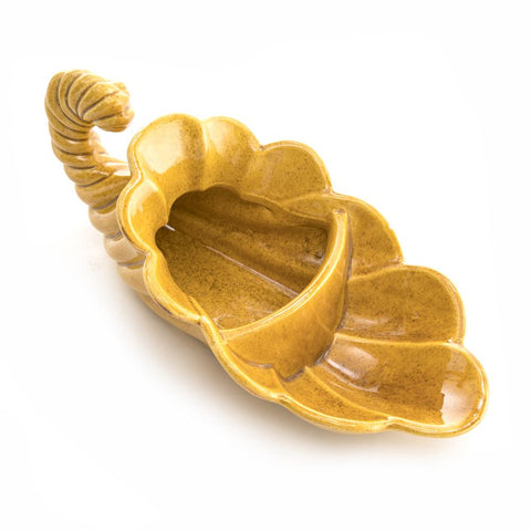 Yellow Ceramic Trumpet Bowl (A+D)