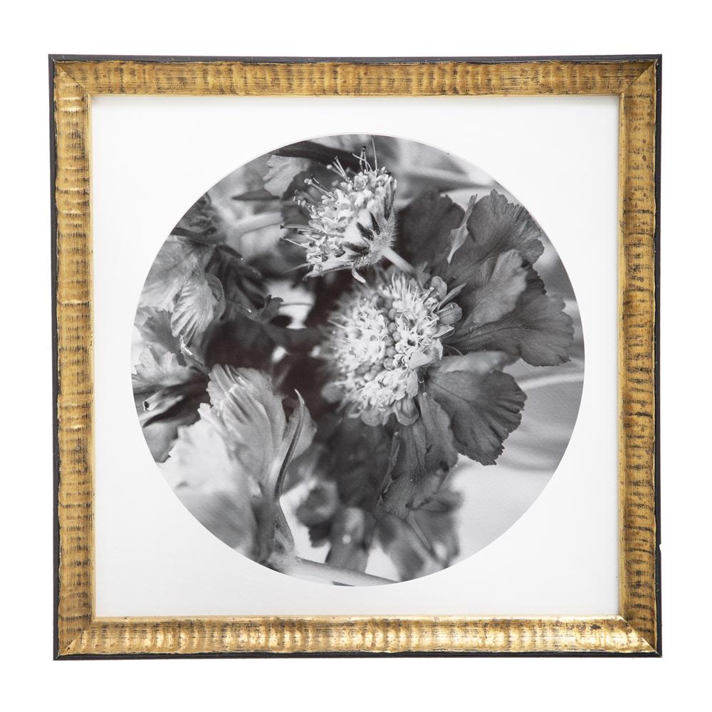 0981 (A+D) Flower Circle Gold B