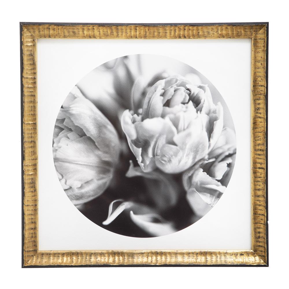 0983 (A+D) Flower Circle Gold D