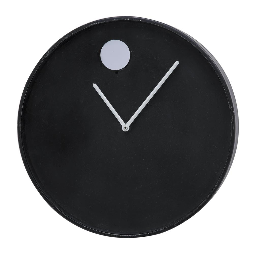 Black Circle Wall Clock